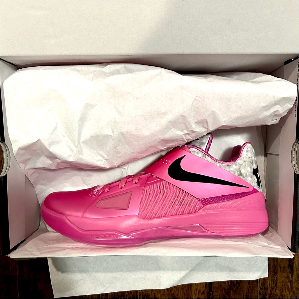 Brand New Nike Zoom Kd Iv4 Aunt Pearl 2024
